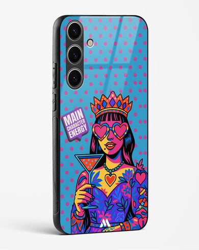 Main Character Energy Glass Case Phone Cover (Samsung)