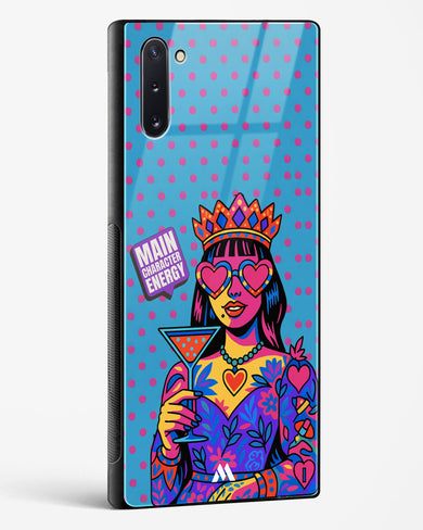 Main Character Energy Glass Case Phone Cover (Samsung)