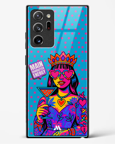 Main Character Energy Glass Case Phone Cover (Samsung)