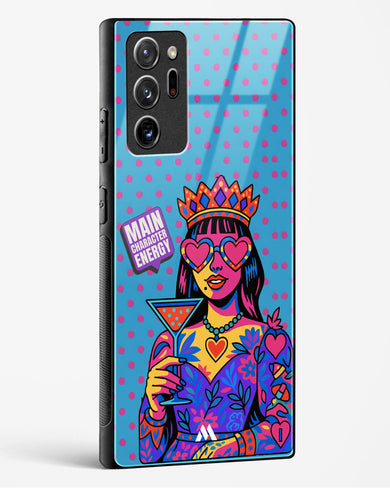 Main Character Energy Glass Case Phone Cover (Samsung)