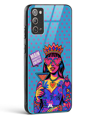 Main Character Energy Glass Case Phone Cover (Samsung)