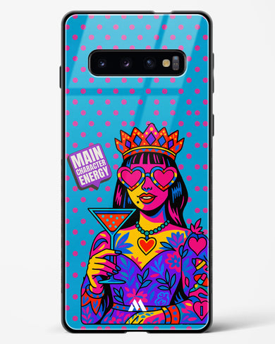 Main Character Energy Glass Case Phone Cover (Samsung)