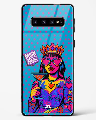 Main Character Energy Glass Case Phone Cover (Samsung)