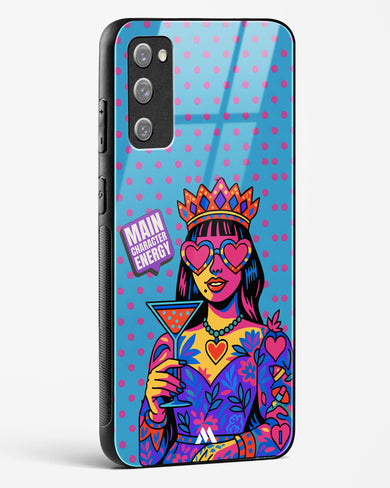 Main Character Energy Glass Case Phone Cover (Samsung)