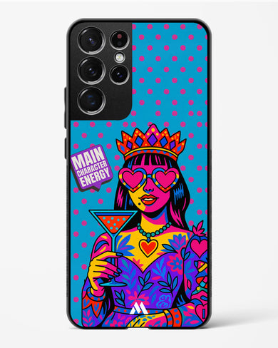 Main Character Energy Glass Case Phone Cover (Samsung)