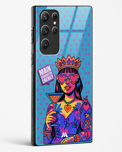 Main Character Energy Glass Case Phone Cover (Samsung)