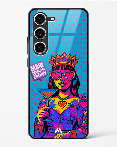 Main Character Energy Glass Case Phone Cover (Samsung)