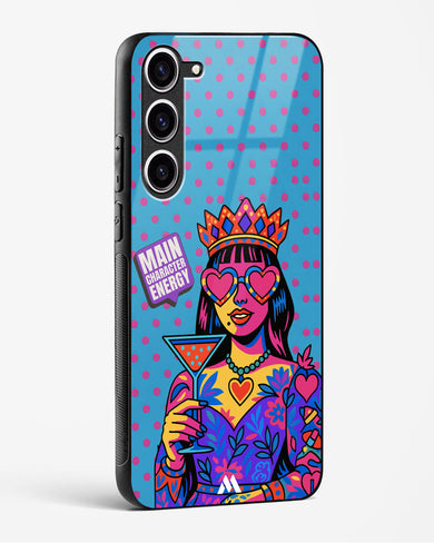 Main Character Energy Glass Case Phone Cover (Samsung)