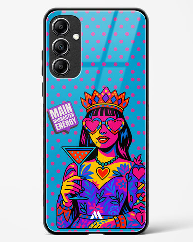 Main Character Energy Glass Case Phone Cover (Samsung)