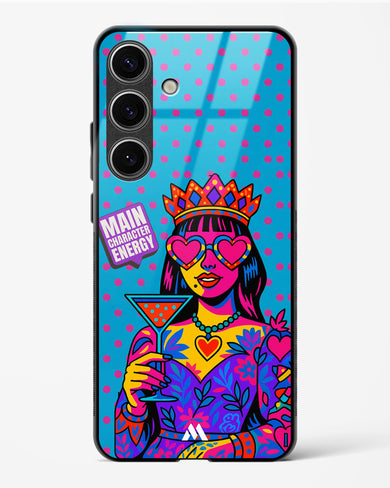 Main Character Energy Glass Case Phone Cover (Samsung)