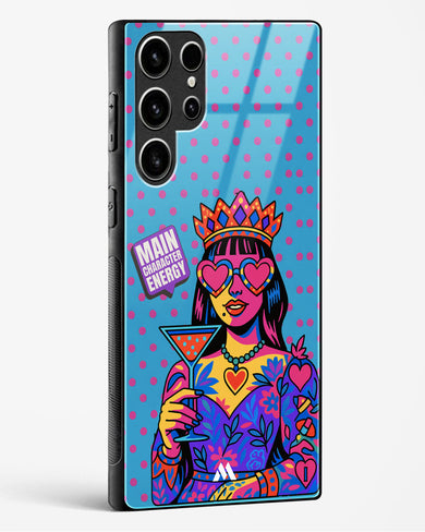 Main Character Energy Glass Case Phone Cover (Samsung)