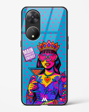 Main Character Energy Glass Case Phone Cover (Vivo)