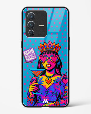 Main Character Energy Glass Case Phone Cover (Vivo)