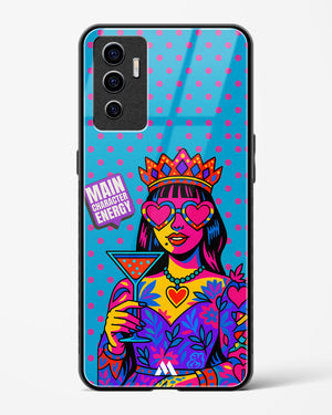 Main Character Energy Glass Case Phone Cover (Vivo)