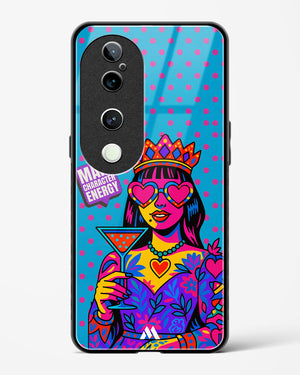 Main Character Energy Glass Case Phone Cover (Vivo)