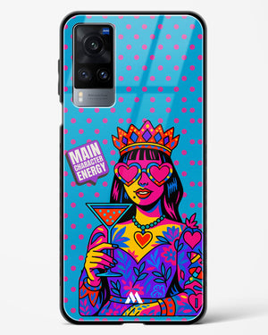 Main Character Energy Glass Case Phone Cover (Vivo)
