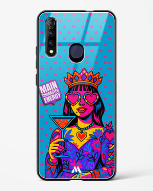 Main Character Energy Glass Case Phone Cover (Vivo)