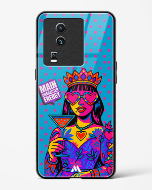 Main Character Energy Glass Case Phone Cover (Vivo)