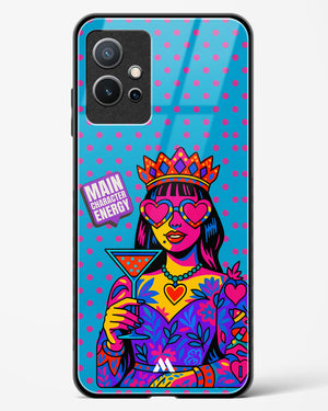Main Character Energy Glass Case Phone Cover (Vivo)