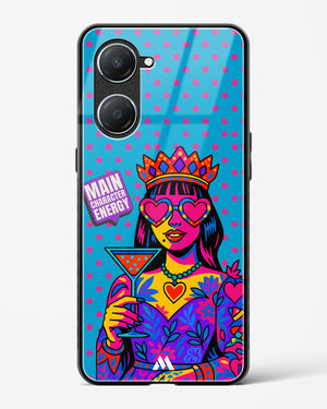 Main Character Energy Glass Case Phone Cover (Vivo)