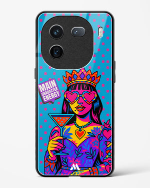 Main Character Energy Glass Case Phone Cover (Vivo)