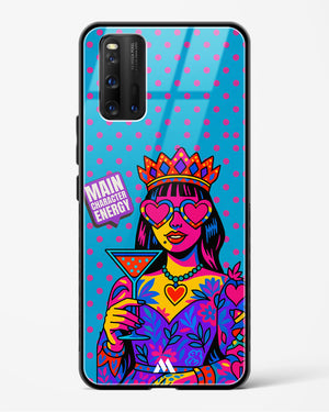 Main Character Energy Glass Case Phone Cover (Vivo)