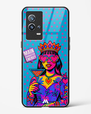 Main Character Energy Glass Case Phone Cover (Vivo)