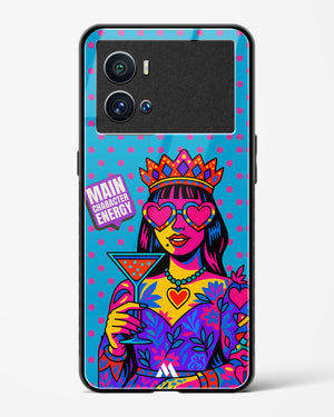 Main Character Energy Glass Case Phone Cover (Vivo)
