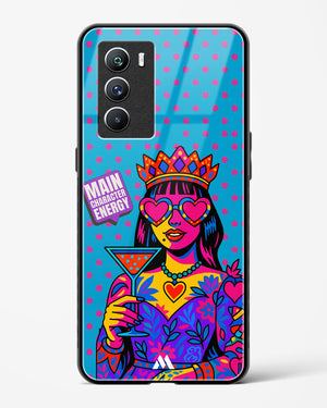 Main Character Energy Glass Case Phone Cover (Vivo)