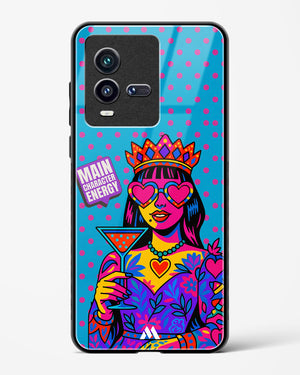 Main Character Energy Glass Case Phone Cover (Vivo)