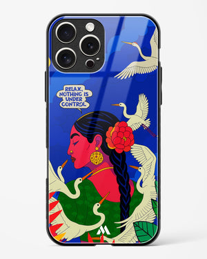 Nothing Is Under Control Glass Case Phone Cover (Apple)