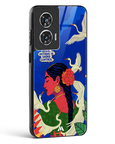 Nothing Is Under Control Glass Case Phone Cover (Motorola)