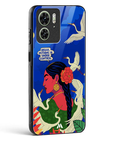 Nothing Is Under Control Glass Case Phone Cover (Motorola)