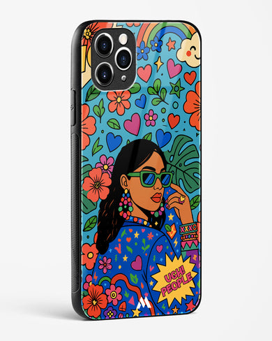 Ugh People Glass Case Phone Cover (Apple)