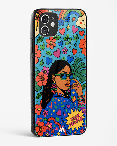 Ugh People Glass Case Phone Cover (Apple)
