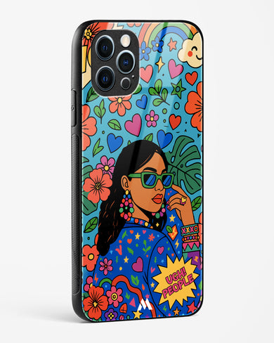 Ugh People Glass Case Phone Cover (Apple)