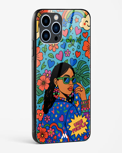 Ugh People Glass Case Phone Cover (Apple)