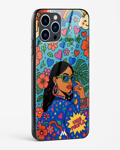 Ugh People Glass Case Phone Cover (Apple)