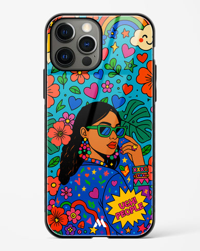 Ugh People Glass Case Phone Cover (Apple)