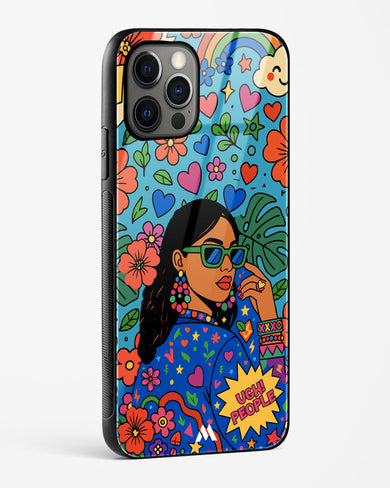 Ugh People Glass Case Phone Cover (Apple)
