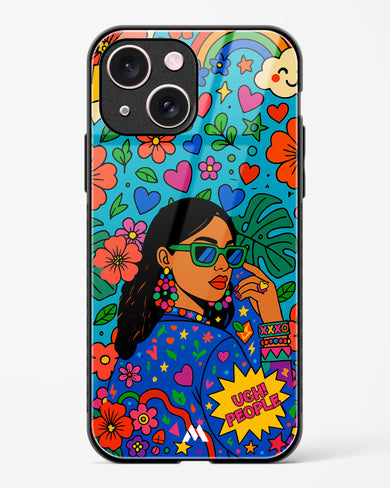Ugh People Glass Case Phone Cover (Apple)