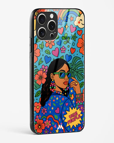 Ugh People Glass Case Phone Cover (Apple)