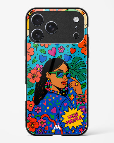 Ugh People Glass Case Phone Cover (Apple)