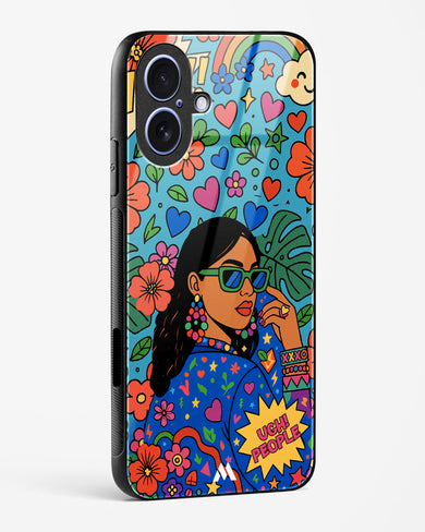 Ugh People Glass Case Phone Cover (Apple)