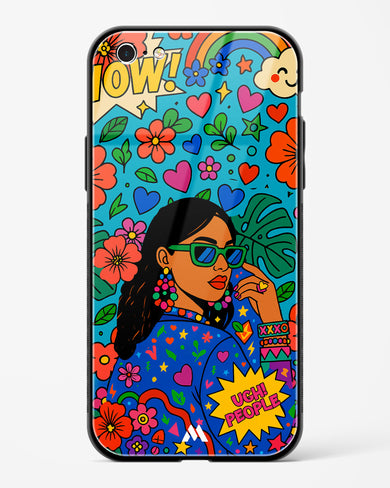 Ugh People Glass Case Phone Cover (Apple)