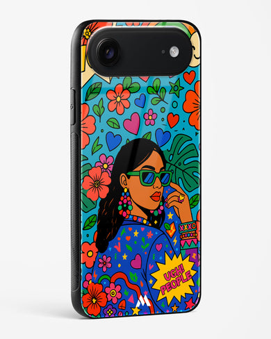 Ugh People Glass Case Phone Cover (Apple)