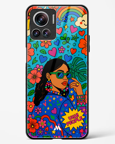 Ugh People Glass Case Phone Cover (Motorola)