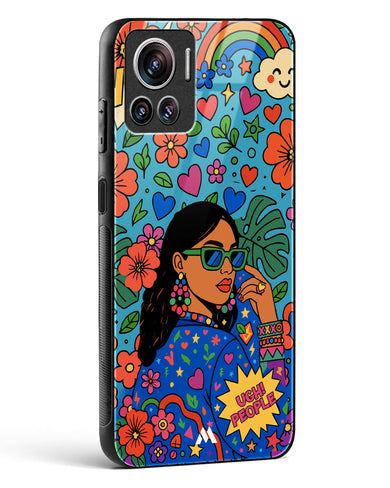 Ugh People Glass Case Phone Cover (Motorola)