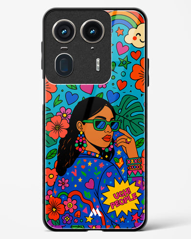 Ugh People Glass Case Phone Cover (Motorola)