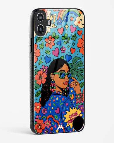 Ugh People Glass Case Phone Cover (Nothing)